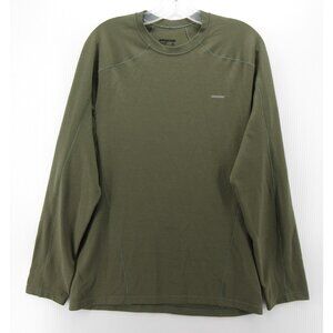 Patagonia Shirt Medium Capilene 3 Midweight Base Layer Hiking T Tee *